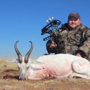 White Springbok Bowhunting South Africa