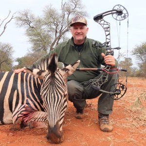 Zebra Bow Hunting Botswana