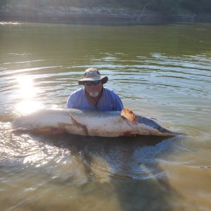 Pike Fishing Trinity River Texas