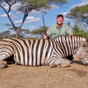 Zebra Hunt at Savuli Ranch, The Save, Zimbabwe