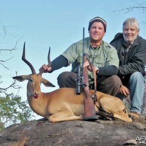 Impala Hunt at Savuli Ranch, The Save, Zimbabwe