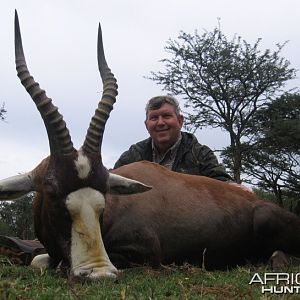 Hunting Blesbok