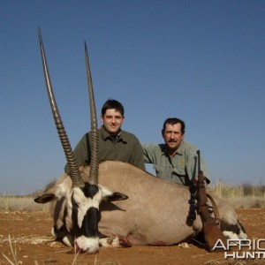Hunting Gemsbok 40 inch Bull
