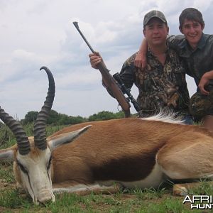 Hunting Springbok