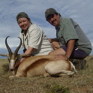 Hunting Copper Springbok