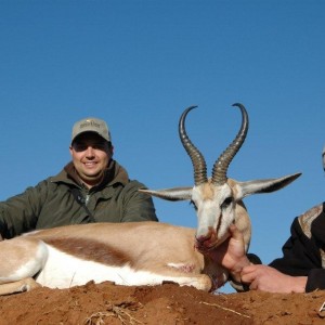 Hunting Springbok