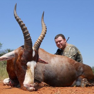 Blesbok hunt in South Africa with HartzView Hunting Safaris