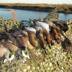 Duck hunting in Central Texas