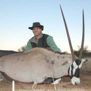 Hunting Gemsbok South Africa