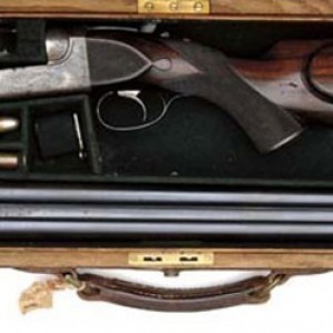 Ernest Hemingway's .577 Nitro Express Double Rifle by Westley Richards