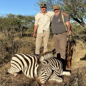 Zebra Hunting Botswana
