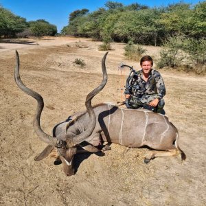 Kudu Bow Hunting Namibia