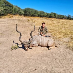 Kudu Bow Hunting Namibia