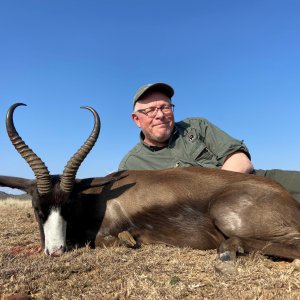 Black Springbok Hunt Northern Cape South Africa