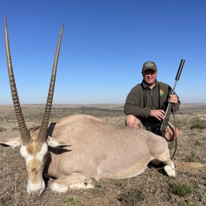Golden Gemsbok Hunting South Africa