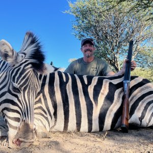 Zebra Hunting Botswana