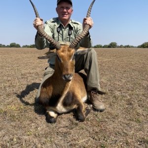 24 Inch Black Lechwe Hunting Zambia