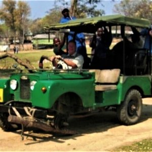 Land Rover Serie 1 In Kariba Zimbabwe