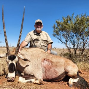 Hunting Gemsbok South Africa