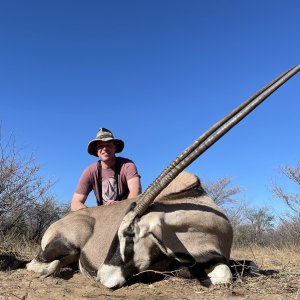 40 Inch Gemsbok Hunt Botswana
