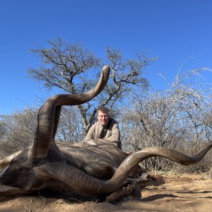 56 Inch Kudu Hunt Botswana