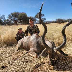 Kudu Bow hunt Namibia