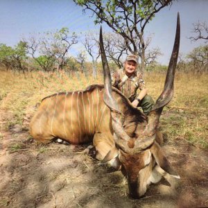 Lord Derby Eland Hunting Cameroon