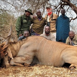 Patterson Eland Hunt Tanzania