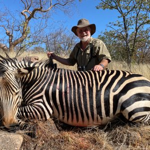 Hartmann's Zebra Hunt Namibia