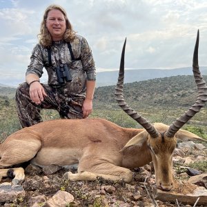 Impala Hunt Karoo South Africa