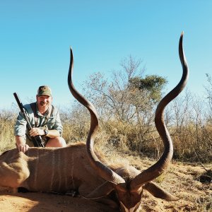 56 Inch Kudu Hunting