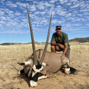 Oryx Hunting Namibia