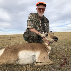 Hunting Pronghorn Doe