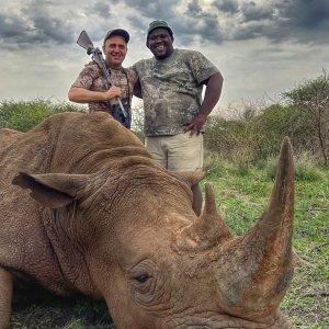 White Rhino hunt with Bayly Sippel Safaris