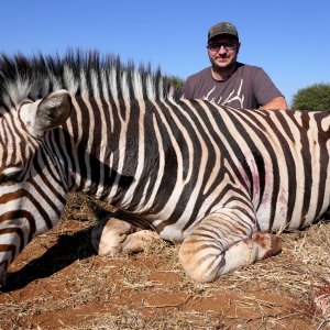 Zebra hunt with Bayly Sippel Safaris