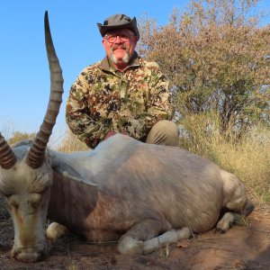 White Blesbok Hunt South Africa
