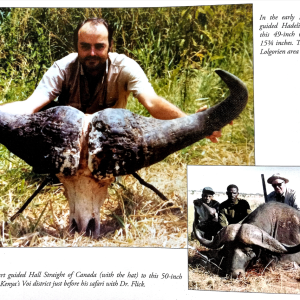49 & 50-inch buffaloes guided by Robin Hurt (Kenya)