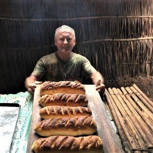 Alain Lefol Baking Bread For Safari