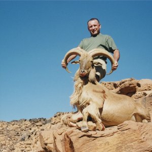 Alain Lefol Hunting Aoudad