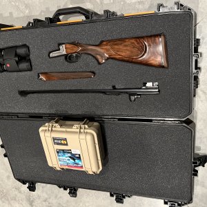 Pelican 700 Rifle Case & Pelican 1200 Ammuntion Case