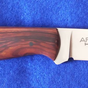 Bushcraft Hunter Knife With Arizona Desert Ironwood