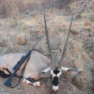 40 Inch Gemsbok Hunt