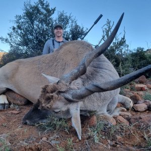 40.5 Inch Eland Hunting Karoo South Africa