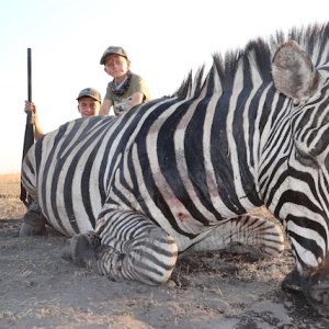 Zebra Hunting Namibia