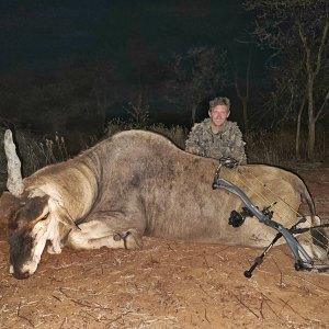 Unusual Eland Bow Hunt Zimbabwe