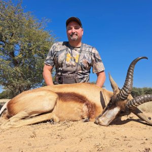 Springbok Hunting Kalahari South Africa