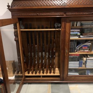 Rifle Display Cabinet