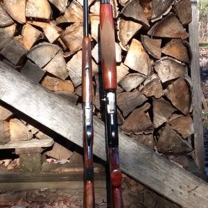 Richland Arms AKA Pedersoli 828 28ga & Browning Gold Hunter 12 ga Rifles