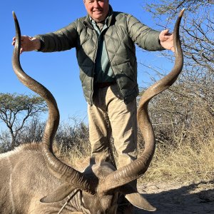 Hunting 62.5 Inch Kudu Botswana