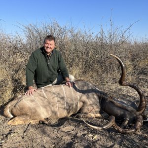 55 Inch Kudu Bull Hunt Botswana